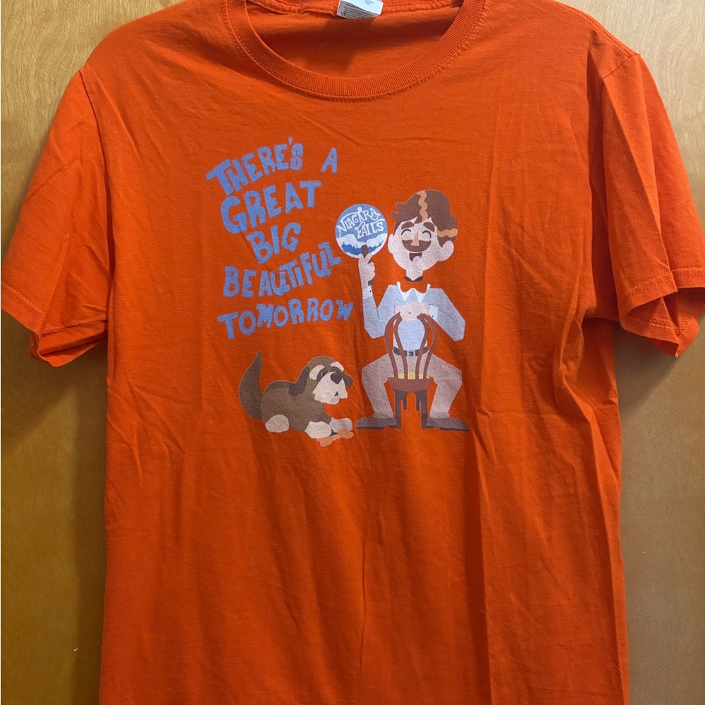 Orange Graphic Disney T-Shirt